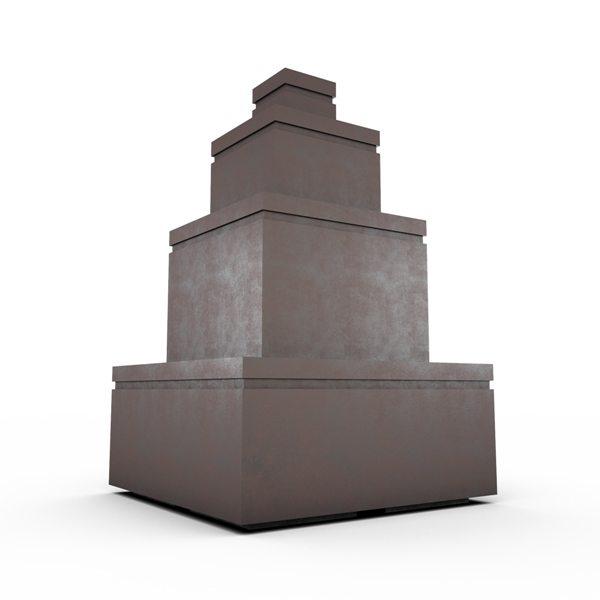 Gardenstone Cubic Fountain Water Fountains Gardenstone Limestone No Accent 