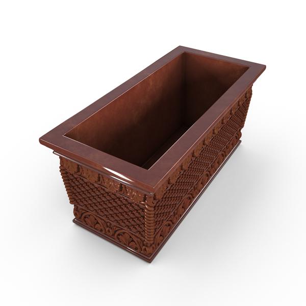 Photo of Gardenstone Floral Weave Trough - Marquis Gardens