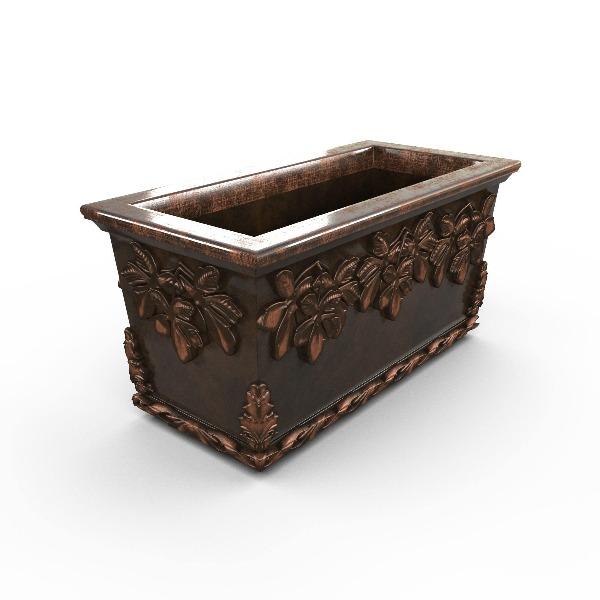 Photo of Gardenstone Leaf Cluster Trough - Marquis Gardens