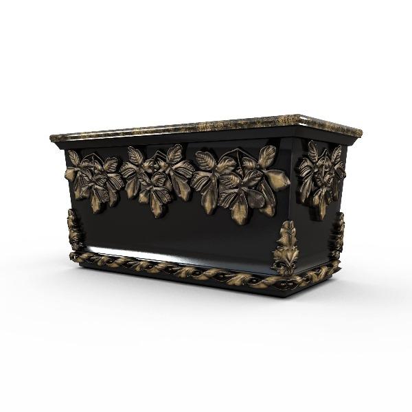Photo of Gardenstone Leaf Cluster Trough - Marquis Gardens