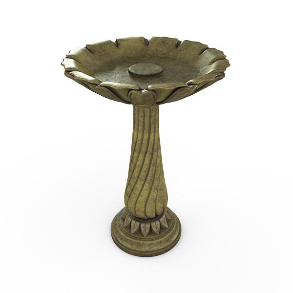 Photo of Gardenstone Lotus Birdbath - Marquis Gardens