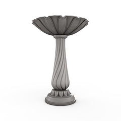 Photo of Gardenstone Lotus Birdbath - Marquis Gardens