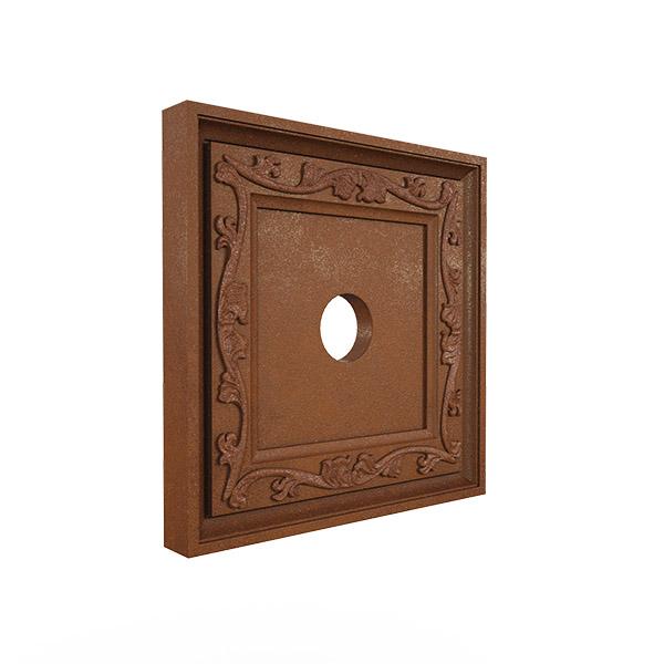 Gardenstone Meridian Plaque Plaque Gardenstone Corten Steel 