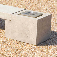 Photo of Campania Modular Fountain Insert (2 pc) - Marquis Gardens
