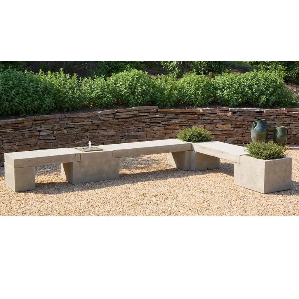 Photo of Campania Modular Bench - Marquis Gardens
