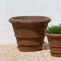 Campania Classic Rolled Rim Planters Large