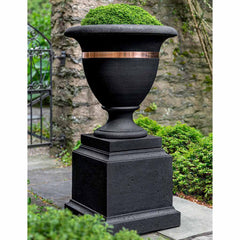 Campania Textured 12 Inch Pedestal