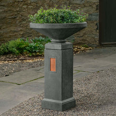 Gimlet Urn With Pedestal/Copper