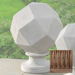 Polyhedron Finial