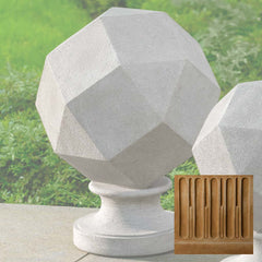 Polyhedron Finial