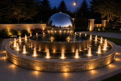 Stainless Steel Bubbling Spheres