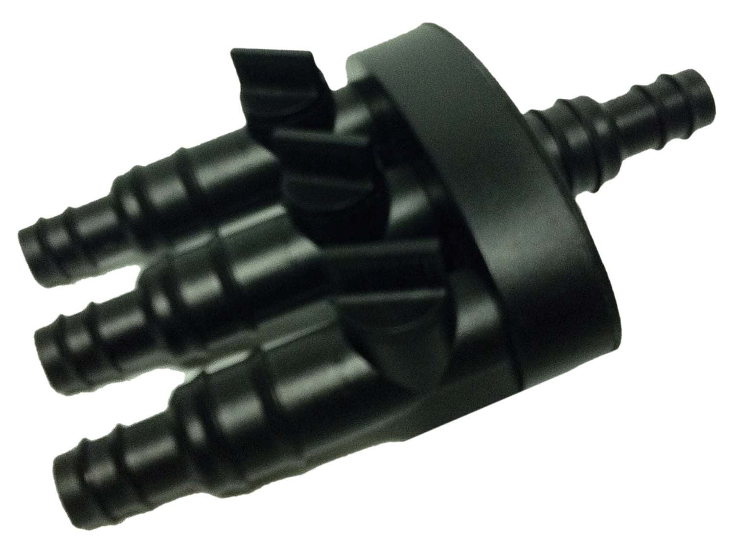 Photo of EasyPro Statuary Splitter 3-way - 1/2" and 3/4" outlets - Aquascape Canada
