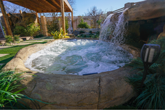 Photo of Universal Rocks In-Ground Spa - Lagoon - Marquis Gardens