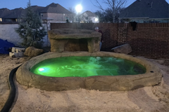 Photo of Universal Rocks In-Ground Spa - Lagoon - Marquis Gardens