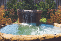 Photo of Universal Rocks In-Ground Spa - Lagoon - Marquis Gardens