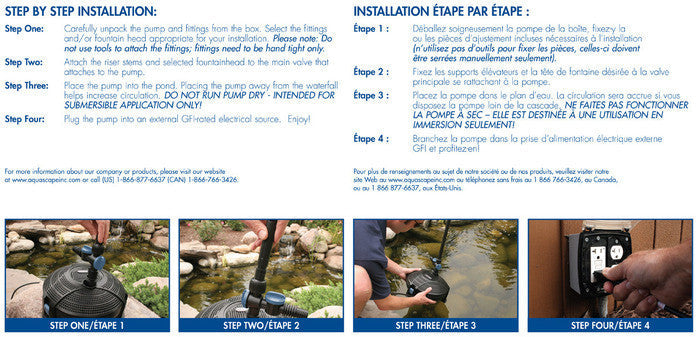 Photo of Aquascape AquaJet Pumps - Marquis Gardens