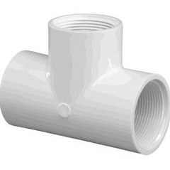 Photo of Threaded Tee PVC - Aquascape Canada