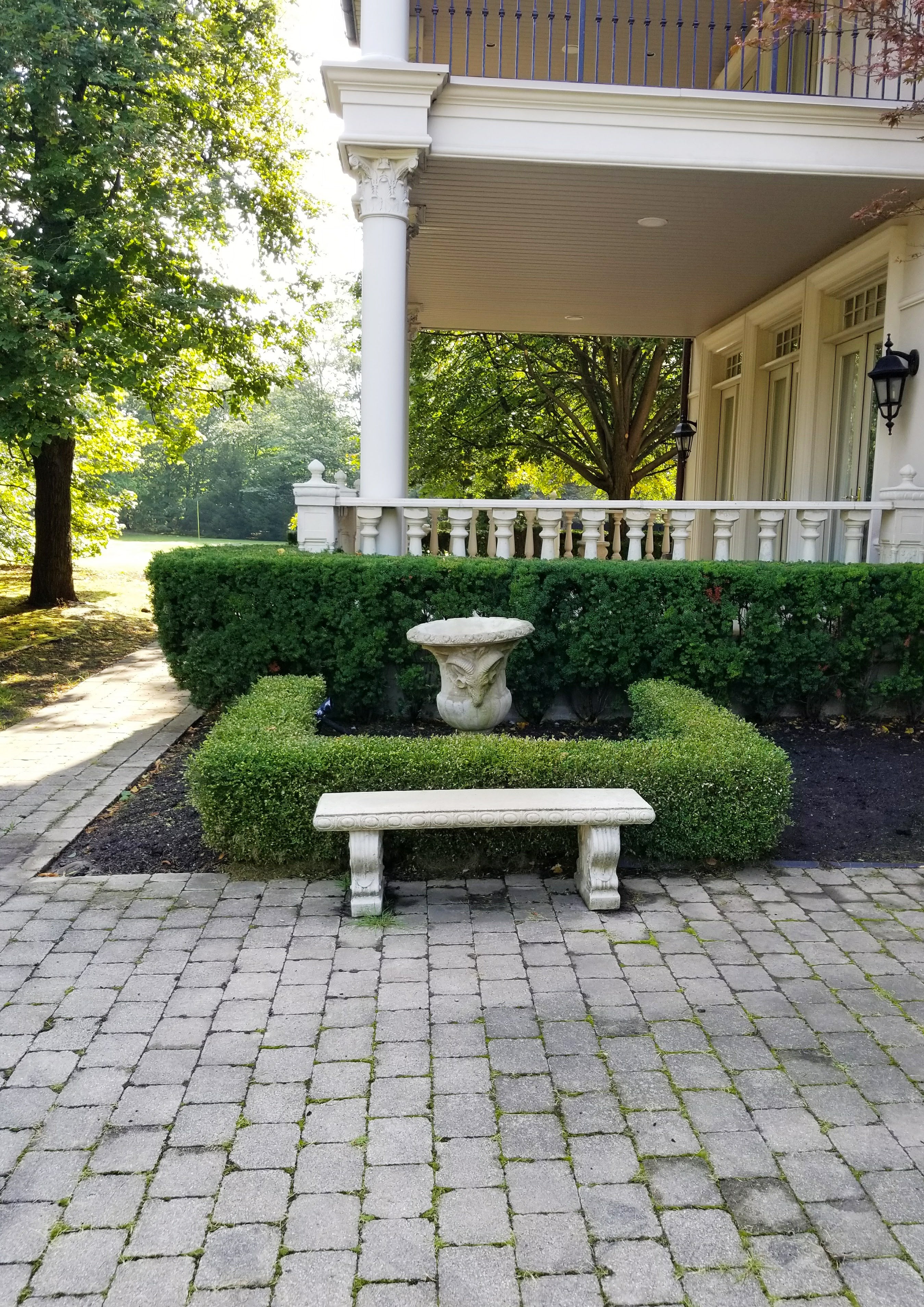 Photo of Campania Traditional Straight Bench - Marquis Gardens