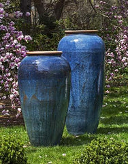 Photo of Campania Sora Jar - Rustic Blue - Marquis Gardens