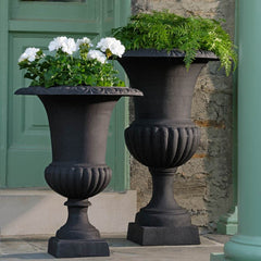 Photo of Campania Glasgow and Tall Wickford Urns - Marquis Gardens