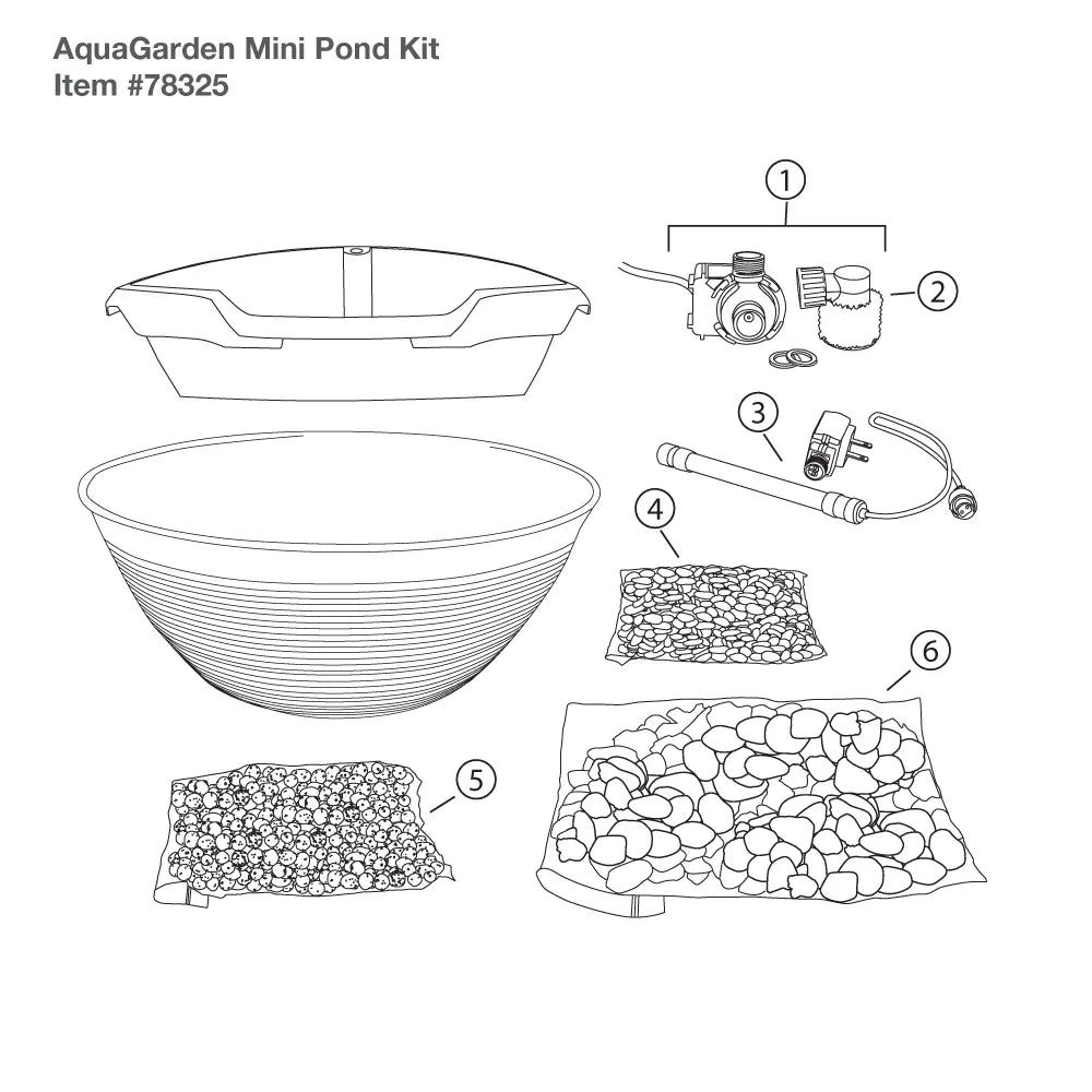 Photo of Aquascape AquaGarden Mini Pond Kit Rplacement Parts