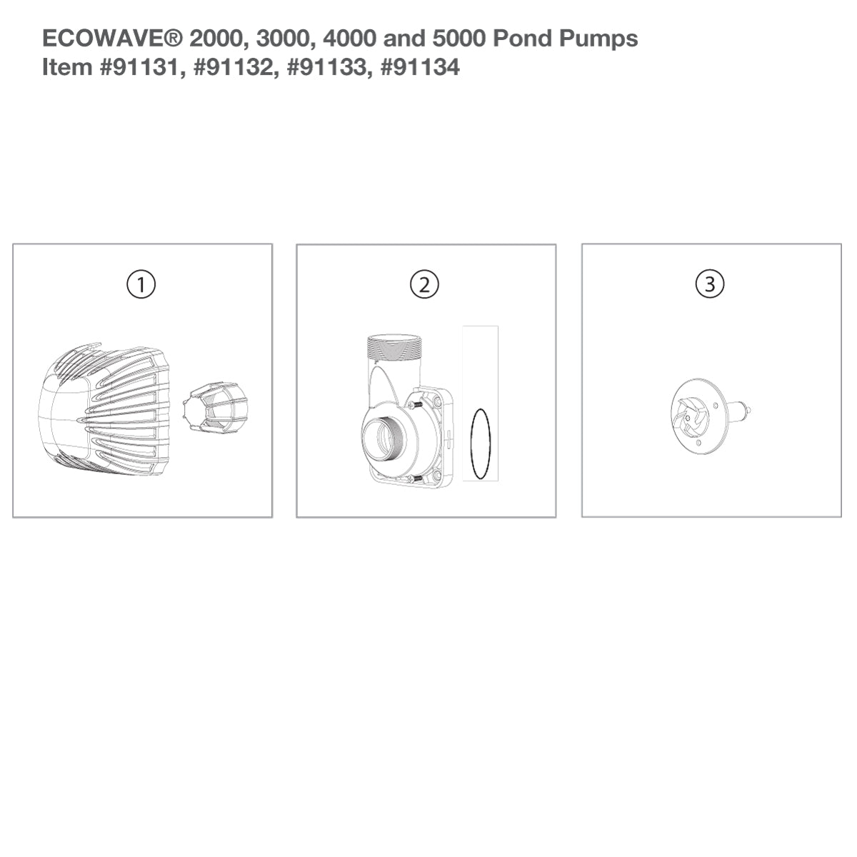 Photo of Aquascape Ecowave Pump Replacement Parts