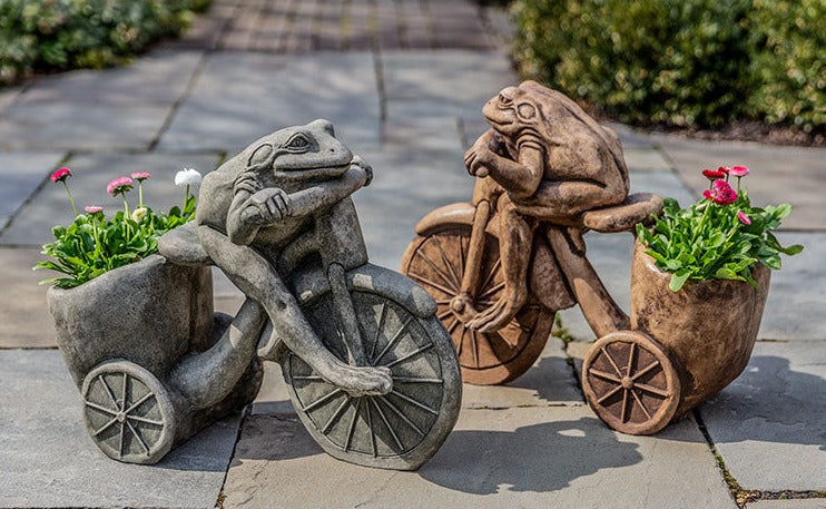 Photo of Campania Tricycle Frog Planter - Marquis Gardens
