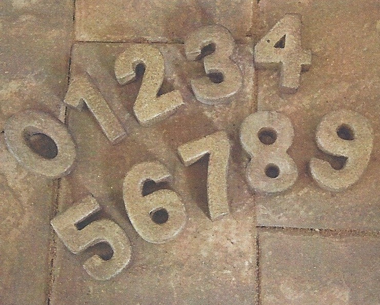 Photo of Address Concrete Numbers - Marquis Gardens
