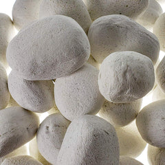 Photo of Fire Stones Smooth White 48pc - Marquis Gardens