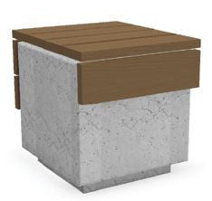 Photo of Cubic Series Benches - Marquis Gardens