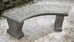 Photo of Campania Curved Leaf Bench - Marquis Gardens