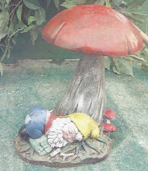 Photo of Mushroom with Dwarf - Marquis Gardens