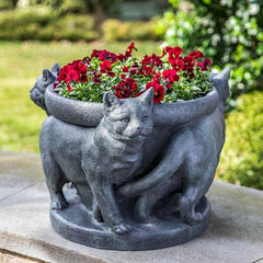 Photo of Campania 3 Cats Planter - Marquis Gardens