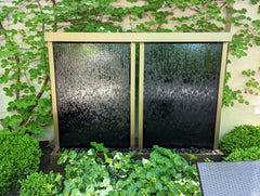 Standing Double Pane Water Wall
