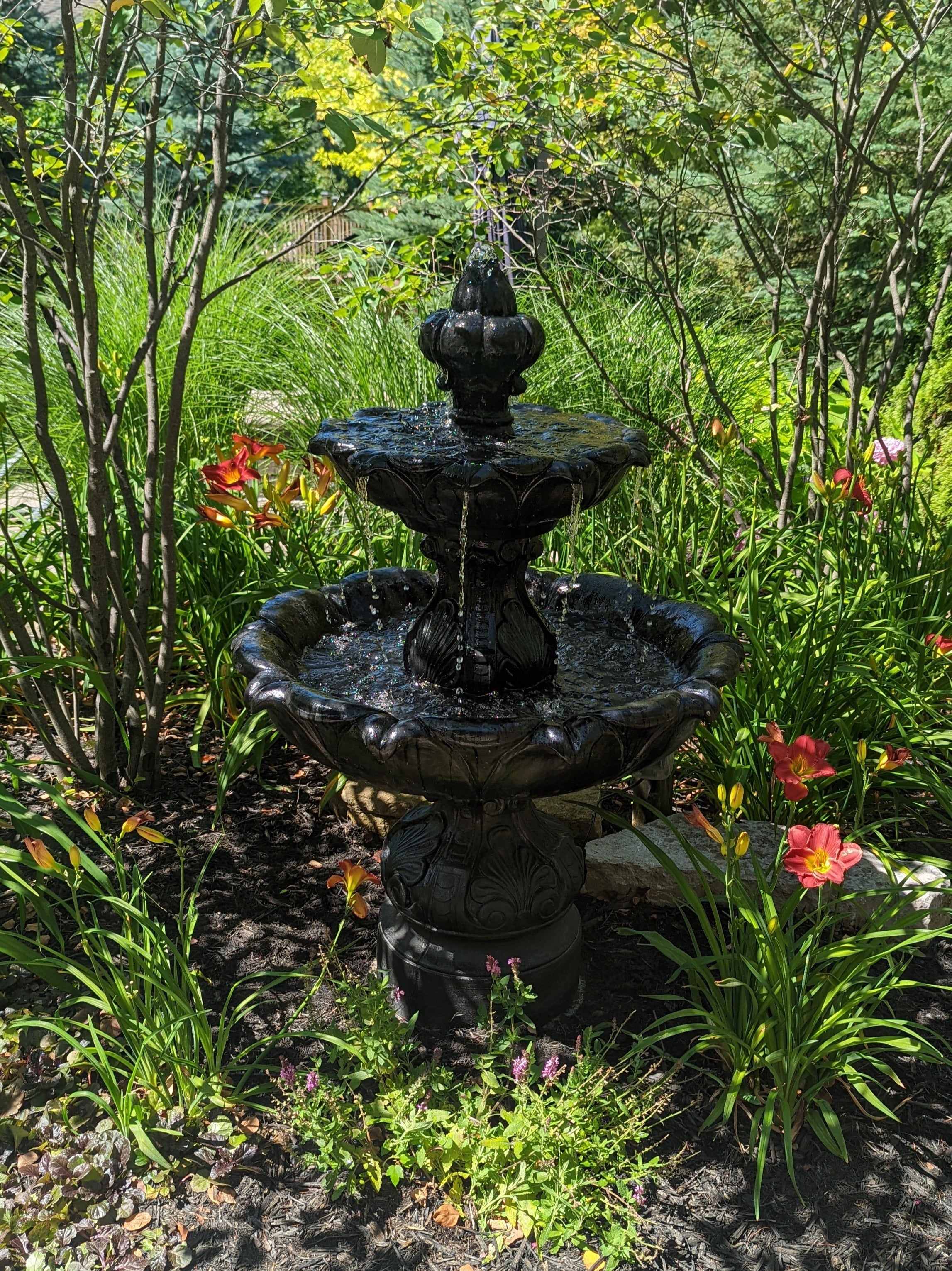 Photo of 2 Tier Leaf Fountain - Marquis Gardens