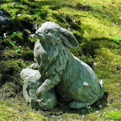 Photo of Campania Rabbit on a Rock - Marquis Gardens