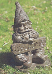 Photo of Welcome Gnome 13.5" - Marquis Gardens