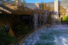 Photo of Universal Rocks Sunbake Falls Waterfall - Marquis Gardens