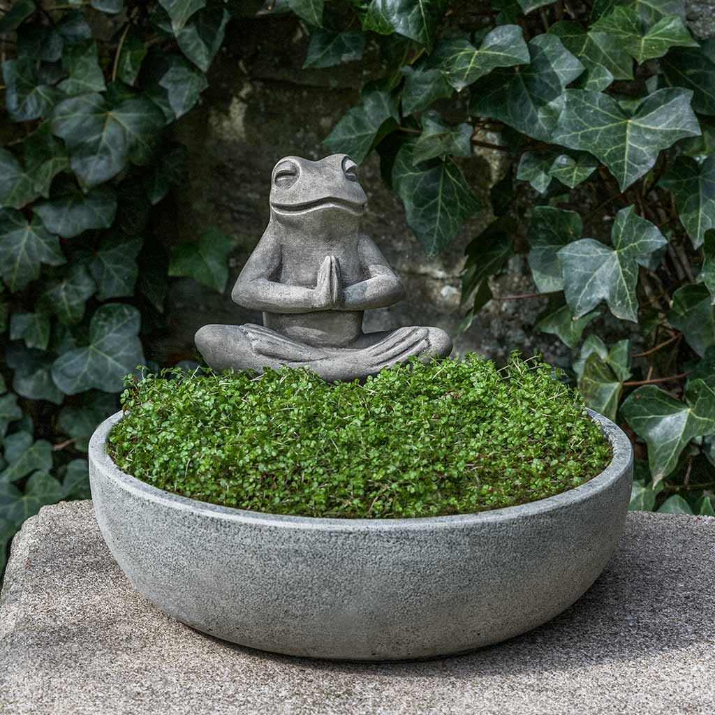 Photo of Campania Meditation Frog Planter - Marquis Gardens